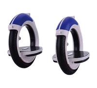 Skates pour Adultes et Adolescents, Drift Skates à Design Séparé avec Roues en Caoutchouc Résistantes à l'usure et Pédales Antidéraper, Skateboard à Deux Roues Flexible pour Sports Extérieurs (Bleu)