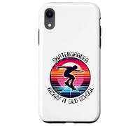 Skateur Kickin' It Old School Coque pour iPhone XR