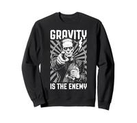 Skateur Le Skateur Frankenstein Gravity is The Enemy Skate Sweatshirt