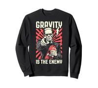 Skateur Le Skateur Frankenstein Gravity is The Enemy Skate Sweatshirt