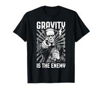 Skateur Le Skateur Frankenstein Gravity is The Enemy Skate T-Shirt
