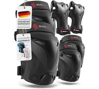 SKATEWIZ Sets de Protection Roller Enfant & Adulte | Protect-1 Protection Skateboard - Protege Genoux Skate Adulte Enfants et Adultes - Overboard, BMX