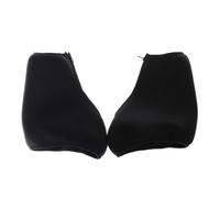 Skating Bladee Wraps - Soft Fabric Slip-on Shield, Water-Repelent Outdoor Shell for Hockey Footwear, Flexible Fit Holder, Anti-Wear SMOTH Finish, Stylish Black Wrap | Kids Youth Women Men Performance