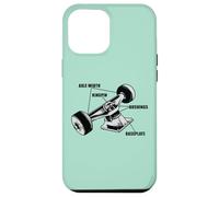Skating Roues de skateboard patineurs skateuse Skateur Coque pour iPhone 12 Pro Max