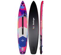SKATINGER Planche de paddle gonflable rose CMYK - 381 × 76 × 15 cm