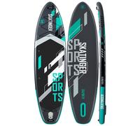 SKATINGER Sport Planche de paddle gonflable gris - 350 x 89 x 15 cm