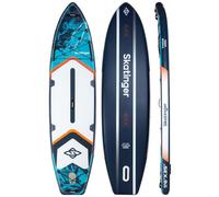SKATINGER Thor Planche de stand up paddle avec accessoires, 351 × 89 × 15 cm - Bleu