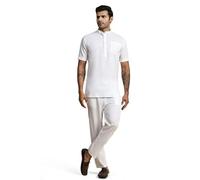 SKAVIJ Manche Courte Chemise Pantalon pour Homme Tenue D'été