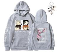SKAYWHUK Bungo Stray Dogs Sweat à Capuche et Porte-clés Osamu Dazai Chuuya Nakahara Cosplay Sweat-Shirt Veste Costume pour Homme Femme