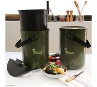 Bokashi Organico 2 Bac A Compost Vert23.3x32.5cm-bac 9.6l-2kg Brain