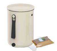 Skaza Bokashi Organko 2 Composteur de Cuisine, Blanc Crème