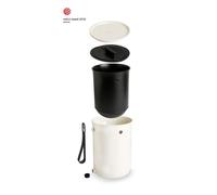 Skaza Composteur Bokashi Organko 2 9,6L+1 kg d''activateur -Creme