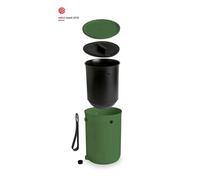 Skaza Composteur Bokashi Organko 2 9,6L+1 kg d''activateur -Olive
