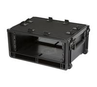 SKB ISeries Studio Flyer Rack Case moulé par Injection avec poignée et roulettes