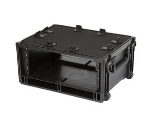 SKB ISeries Studio Flyer Rack Case moulé par Injection avec poignée et roulettes