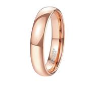 Skcess 2/4/6/8 mm Bagues d'amitié pour homme en acier tungstène Forme classique Alliances vintage Unisexe Taille 47-70, acier au tungstène, Pas de zirconium