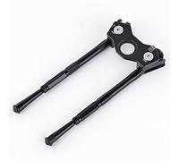 Skday BéQuille VéLo MéTal,BéQuille VéLo Laterale Béquille de manivelle de vélo, Support réglable de stationnement de vélo de Route, Support de pédale Portable, Accessoires de Cyclisme