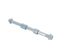 Skdvy Axe Traversant,Moyeu Adaptateur Axe De Moto M12 12mm 190mm 210mm 225mm-260mm, Moyeu De Roue Avant Et Arrière, Manchon D'axe USO apto Para Dirt Bike(255mm)