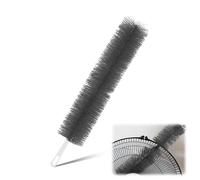 Skeadex Brosse à poussière flexible pour ventilateurs, multifonctionnel, brosse de dépoussiérage, ventilateur de boîte flexible pour climatisation, stores, canapés (gris)