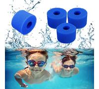 Skeadex Lot de 4 éponges filtrantes en mousse de type S1 pour piscine - Cartouches très élastiques et réutilisables - Pour nettoyage de piscine