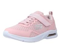 Skechers 104852 - Basket fille rose à scratch, tige textile 27