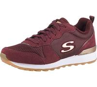 Skechers Femme 111-BURG_36 Sneakers Basses, Bourgogne