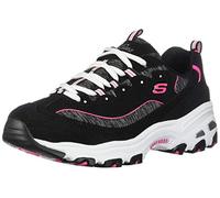 Skechers 11422 BKW - Chaussures de Sport pour Femme - Noir - Noir/Rose Intense, 36.5 EU EU