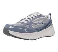 Skechers 150493 EDGERIDE Chaussures Femme Bleu Ardoise Baskets Lacets Tissu