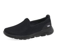 Skechers 15901W Femme Baskets, Noir (Black Textile/Trim BBK), 42 EU