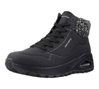 Skechers Bottes Uno Ruste 167988 - Pull Sweater Tricot Lacet - Noire - UK 3 / 36