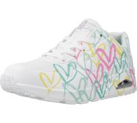 Skechers Confortable Baskets Femme x JGoldcrown UNO AIR Changed Love Blanc Talla 41