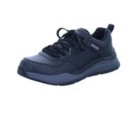 Skechers 210021 Bkgy, Basket Homme, Cuir Noir Gris imperméable, 42.5 EU
