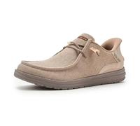 Skechers Melson Coronado Boat Shoes Beige EU 45 Homme
