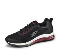 Skechers Baskets Homme 232036 Bleu (Black Mesh/Red Synthetic Trim BKRD) Taille 45,5 EU