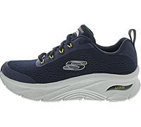 Skechers 232502 Nvlm Basket Homme, Maille Synthétique Bleu Marine, 41