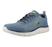 Skechers Baskets Track Leshur pour Homme Bleu maille/synthétique 43 EU