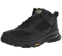 Skechers 237215 BBK, Basket Homme, Black Leather/Mesh/Black Trim, 41.5 EU
