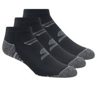 Skechers 3 Pack hommes's Half Terry Low Cut Chaussettes en Noir, Pointure Grand