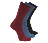 Skechers 3 Pack hommes's Reflective Performance Half Terry Crew Chaussettes en Poseidon, Pointure Grand
