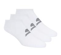 Skechers 3 Pack No Show Stretch Chaussettes en Blanc, Pointure Grand