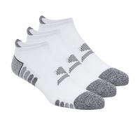 Skechers 3 Pack Wohommes's Half Terry Low Cut Chaussettes en Blanc, Pointure Moyen