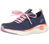 Skechers 302040L-NVMT_38, Baskets, Chaussures de Sport, Navy,