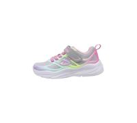 Skechers 303503L GYMT, Baskets, Gray Mesh/Multi Trim,