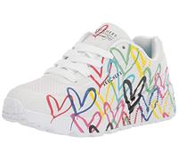 Baskets basses enfant filles Skechers UNO LITE - GOLDCROWN SPREAD THE LOVE Blanc 29