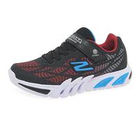 Skechers 400137l Bkrb, Basket Garçon, Bleu Clair/argenté, 31 EU