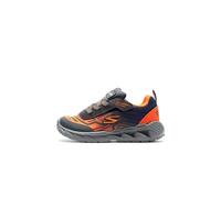 Skechers 401503n Ccor Basket, Filet synthétique Gris Anthracite Bordure Royale, 21 EU