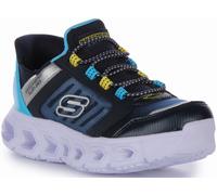 Skechers 403843L-NVBL Flash 2.0 Odelux Slip-Ons Bleu Marine Clair UK 1 -14