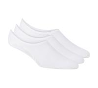 Skechers 5 Pack Wohommes's Liner Chaussettes en Blanc, Pointure Moyen