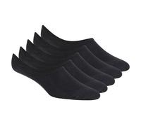 Skechers 5 Pack Wohommes's Liner Chaussettes en Noir, Pointure Moyen