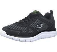 Skechers 58360-BBK, Baskets Mode pour Homme Noir (Black), Taille 47,5EU